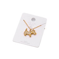 COLLAR ZO15875N DORADO Acero Inoxidable E29