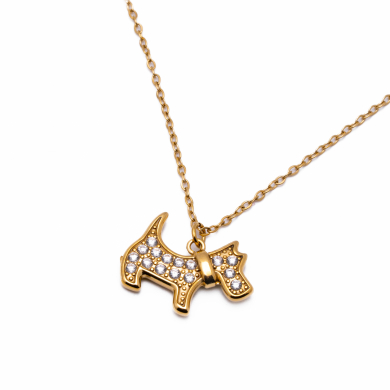COLLAR ZO15875N DORADO Acero Inoxidable E29