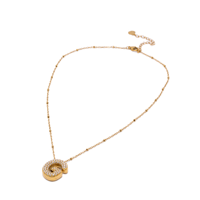 COLLAR ZO15659N G DORADO Acero Inoxidable E52E51