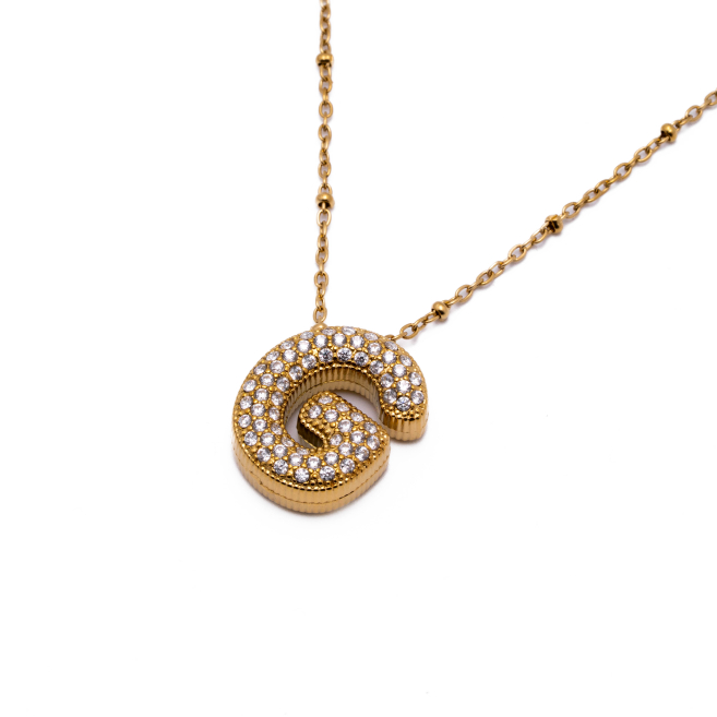 COLLAR ZO15659N G DORADO Acero Inoxidable E52E51