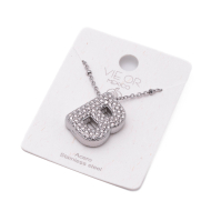 COLLAR ZO15659N B PLATEADO Acero Inoxidable E52E51