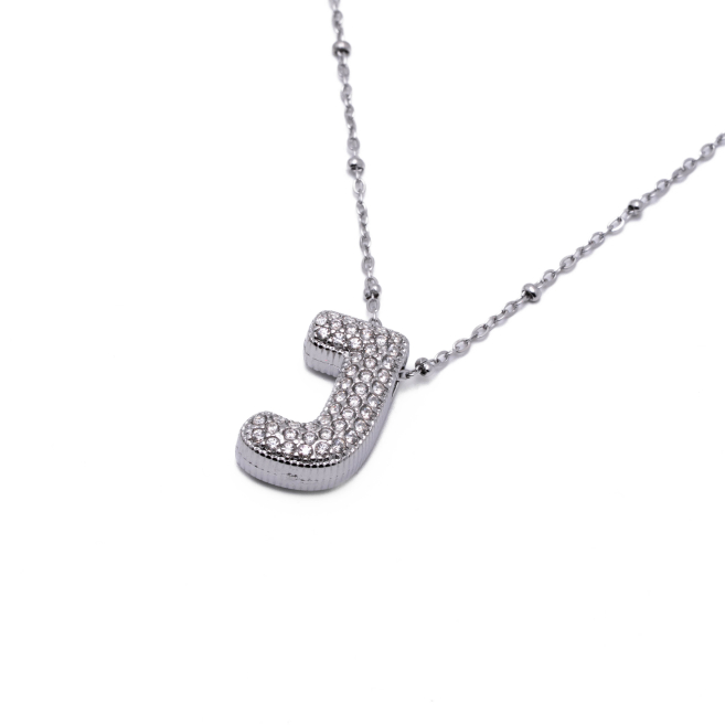 COLLAR ZO15659N J PLATEADO Acero Inoxidable E52E51