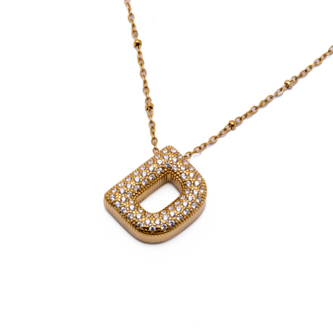 COLLAR ZO15659N D DORADO Acero Inoxidable E52E51