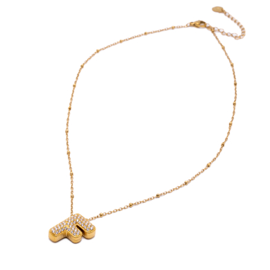 COLLAR ZO15659N F DORADO Acero Inoxidable E52E51