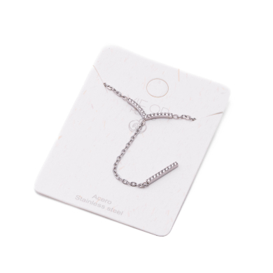 COLLAR ZO11450N PLATEADO Acero Inoxidable E27