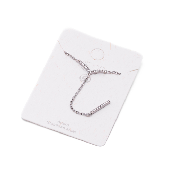 COLLAR ZO11450N PLATEADO Acero Inoxidable E27
