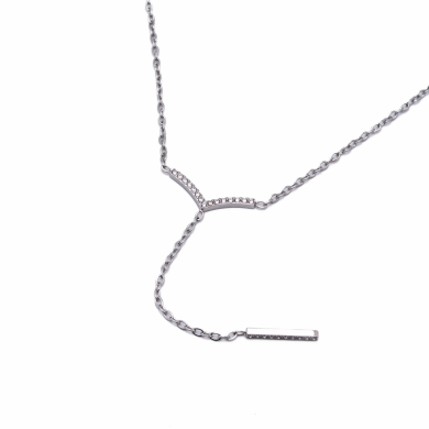 COLLAR ZO11450N PLATEADO Acero Inoxidable E27