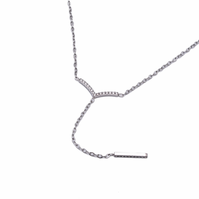 COLLAR ZO11450N PLATEADO Acero Inoxidable E27