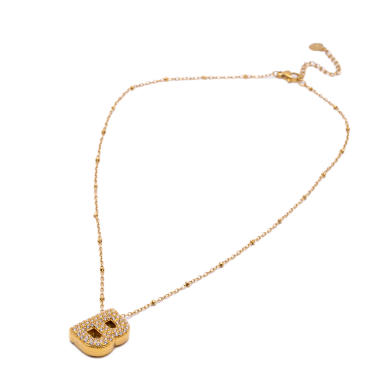 COLLAR ZO15659N B DORADO Acero Inoxidable E52E51