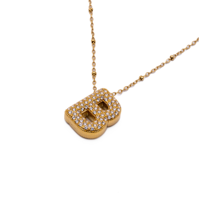 COLLAR ZO15659N B DORADO Acero Inoxidable E52E51