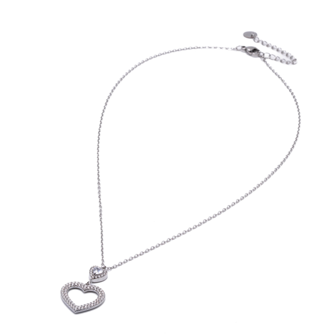 COLLAR ZO15697N PLATEADO Acero Inoxidable E29