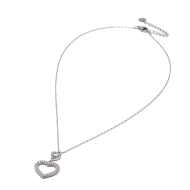 COLLAR ZO15697N PLATEADO Acero Inoxidable E29