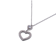 COLLAR ZO15697N PLATEADO Acero Inoxidable E29