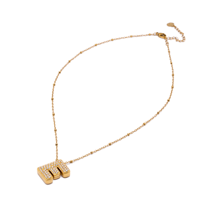 COLLAR ZO15659N E DORADO Acero Inoxidable E52E51