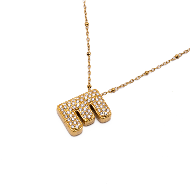 COLLAR ZO15659N E DORADO Acero Inoxidable E52E51