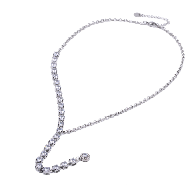 COLLAR ZO14091N PLATEADO Acero Inoxidable E33