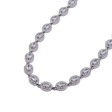 COLLAR ZO13829N PLATEADO Acero Inoxidable E42