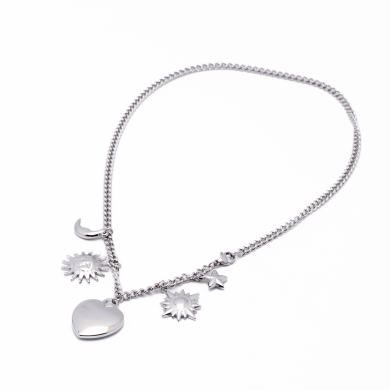 COLLAR ZO10353N300 PLATEADO Acero Inoxidable E26