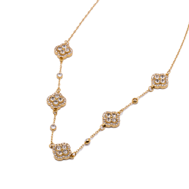 COLLAR ZO15443N DORADO Acero Inoxidable E45