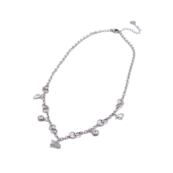 COLLAR ZO15736N PLATEADO Acero Inoxidable 2D41