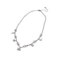 COLLAR ZO15736N PLATEADO Acero Inoxidable 2D41