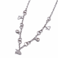 COLLAR ZO15736N PLATEADO Acero Inoxidable 2D41