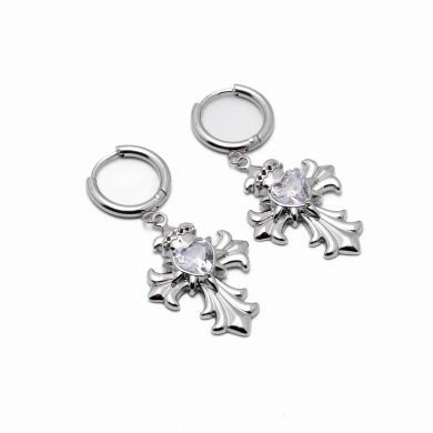 ARETES ZO14575E PLATEADO Acero Inoxidable F45