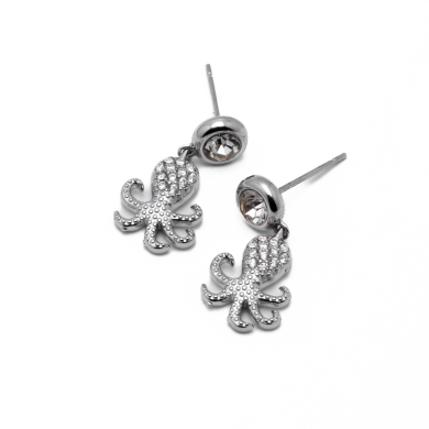 ARETES ZO15039E PLATEADO Acero Inoxidable F32