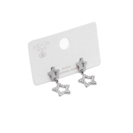 ARETES ZO14867E PLATEADO Acero Inoxidable G32
