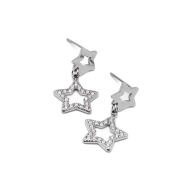 ARETES ZO14867E PLATEADO Acero Inoxidable G32