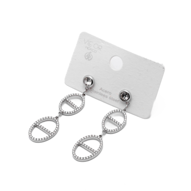 ARETES ZO15159E PLATEADO Acero Inoxidable G22