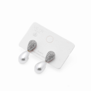 ARETES ZO15480E PLATEADO Acero Inoxidable G46