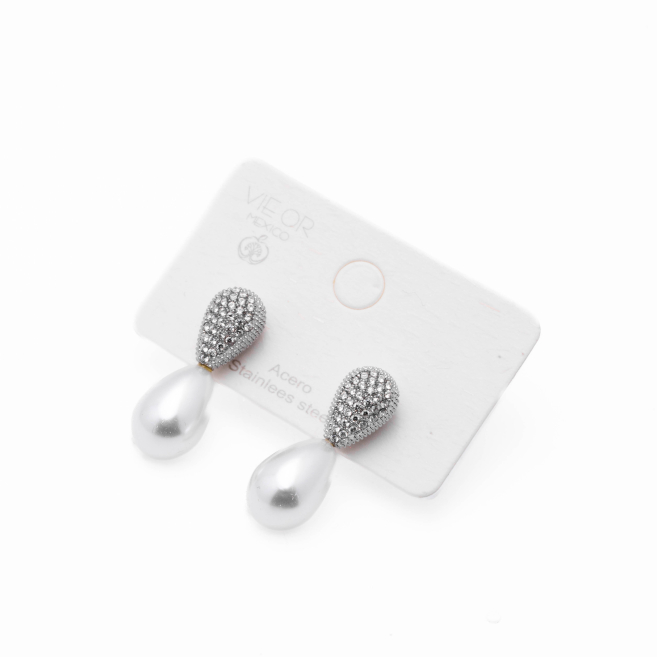 ARETES ZO15480E PLATEADO Acero Inoxidable G46