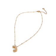 COLLAR ZO15659N J DORADO Acero Inoxidable E52E51