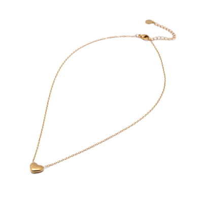 COLLAR ZO15317N DORADO Acero Inoxidable E21
