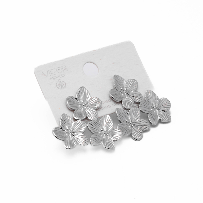 ARETES ZO13093E PLATEADO Acero Inoxidable G43