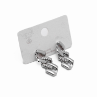 ARETES ZO15405E PLATEADO Acero Inoxidable G45