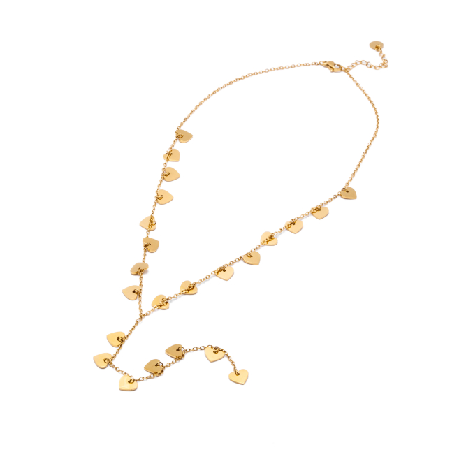COLLAR ZO15670N DORADO Acero Inoxidable 2D13