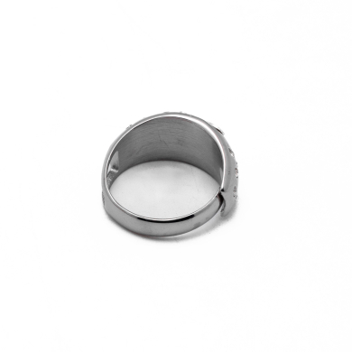 ANILLO ZO13993R BLANCO PLATEADO A42