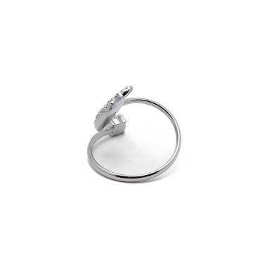 ANILLO ZO15510R PLATEADO Acero Inoxidable A11