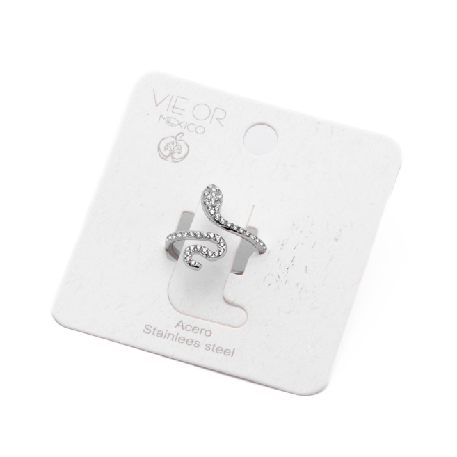 ANILLO ZO15520R PLATEADO Acero Inoxidable A41