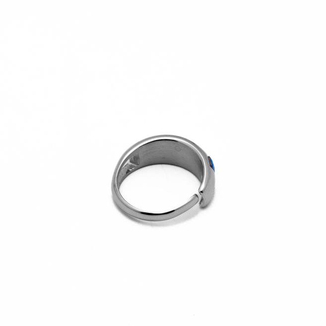 ANILLO ZO13992R AZUL PLATEADO A42