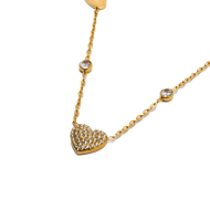 COLLAR ZO15536N DORADO Acero Inoxidable 2D18