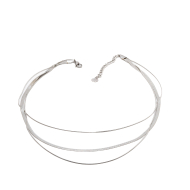 COLLAR ACERO ZO11612N Plateado 2D37 2D37