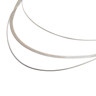 COLLAR ACERO ZO11612N Plateado 2D37 2D37