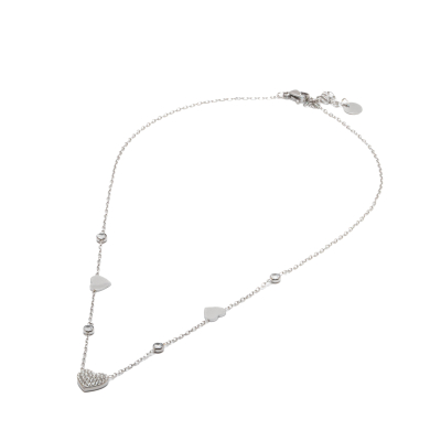 COLLAR ZO15536N PLATEADO Acero Inoxidable 2D18