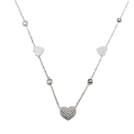 COLLAR ZO15536N PLATEADO Acero Inoxidable 2D18