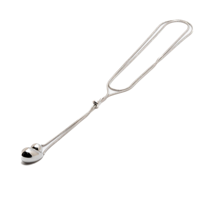 COLLAR ZO13341N PLATEADO Acero Inoxidable 2D35