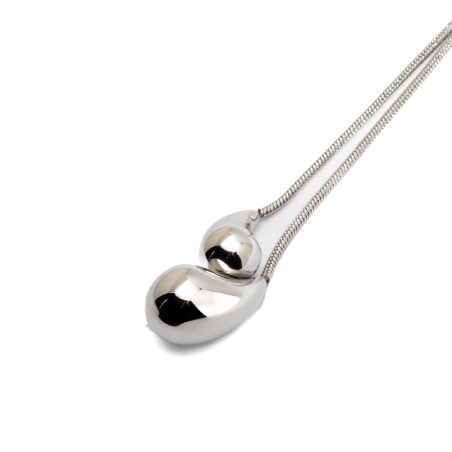 COLLAR ZO13341N PLATEADO Acero Inoxidable 2D35