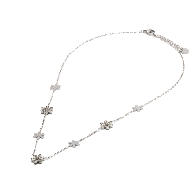 COLLAR ZO15534N PLATEADO Acero Inoxidable 2D34